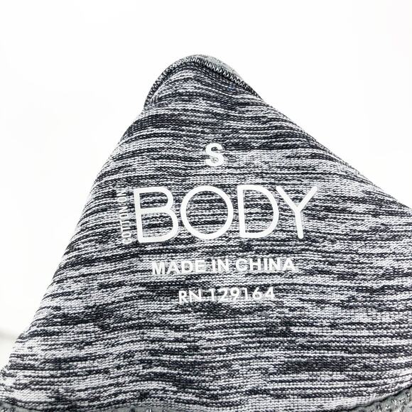 COTTON ON BODY Women's Sports Bra Small Black Grey Workout Yoga Crop NWT - Picture 10 of 10